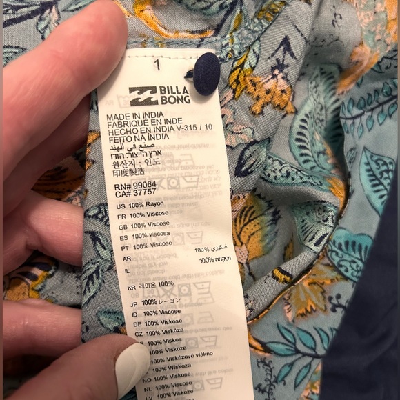 *RARE* NWT Billabong x Elle Ferguson Boho Maxi Dress - Picture 11 of 11